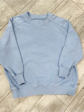 Aerie Women’s Light Blue Crewneck Sweatshirt - Size Medium